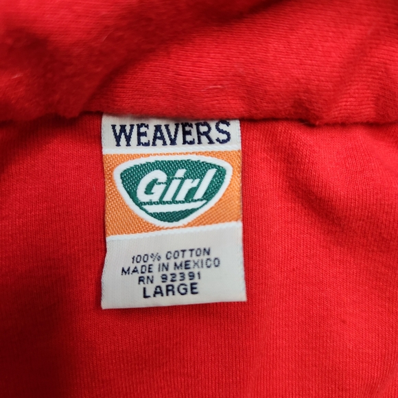 Vintage Y2K Weavers Red Sleeveless Polo Crop Top - Picture 5 of 6